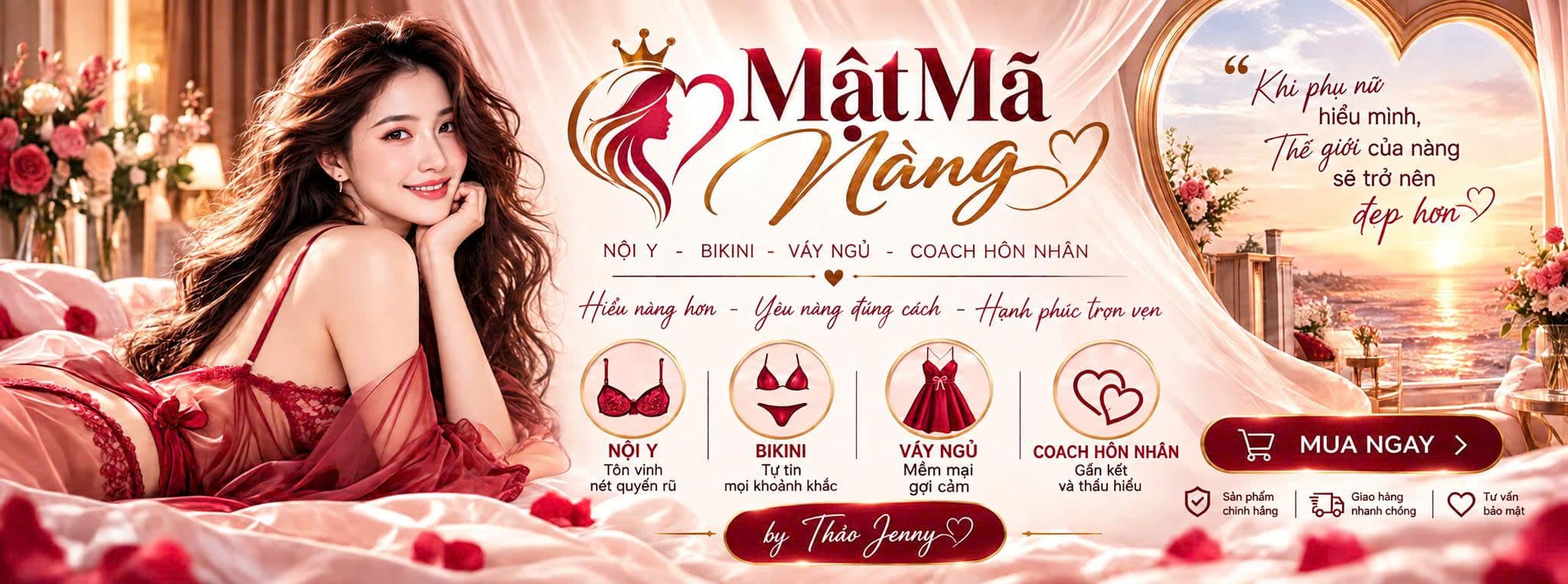 Mật Mã Nàng — Khi phụ nữ hiểu mình, thế giới của nàng sẽ trở nên đẹp hơn
